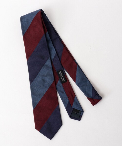 NOLLEY’S（ノーリーズ）の「BBC スリーステップストライプネクタイ 25AWコレクション（ネクタイ・メンズ・グリーン系その他/レッド系その他・FREE）」の19枚目の写真