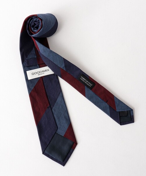 NOLLEY’S（ノーリーズ）の「BBC スリーステップストライプネクタイ 25AWコレクション（ネクタイ・メンズ・グリーン系その他/レッド系その他・FREE）」の20枚目の写真