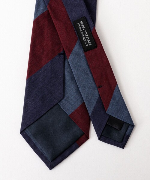 NOLLEY’S（ノーリーズ）の「BBC スリーステップストライプネクタイ 25AWコレクション（ネクタイ・メンズ・グリーン系その他/レッド系その他・FREE）」の22枚目の写真