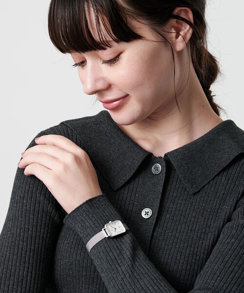 Daniel Wellington(ダニエルウェリントン)の「<DANIEL WELLINGTON>Quadro Melrose Roman Numerals Date/腕時計(アナログ腕時計・レディース・ライトピンク/シルバー・FREE)」の3枚目の写真