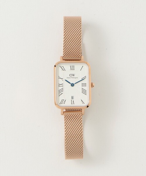 DANIEL WELLINGTON＞Quadro Melrose Roman Numerals Date/腕時計