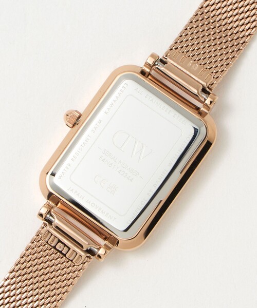 Daniel Wellington(ダニエルウェリントン)の「<DANIEL WELLINGTON>Quadro Melrose Roman Numerals Date/腕時計(アナログ腕時計・レディース・ライトピンク/シルバー・FREE)」の14枚目の写真