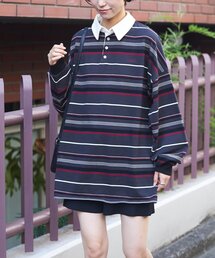 GEVACO | 【GEVACO】マルチボーダーラガーシャツ(Tシャツ/カットソー)