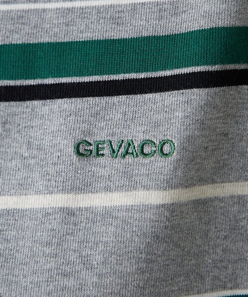GEVACO(ゲバコ)の「【GEVACO】マルチボーダーラガーシャツ(Tシャツ/カットソー・レディース・グレー/チャコールグレー・SMALL/MEDIUM/LARGE)」の16枚目の写真