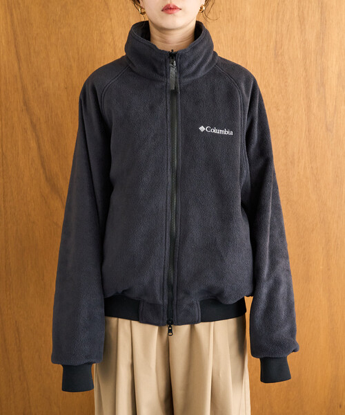コロンビア　インペリアルパークジャケット(2WAY・フリース・ナイロン) グレー FREAK'S STORE（フリークスストア）の「限定展開 Columbia
