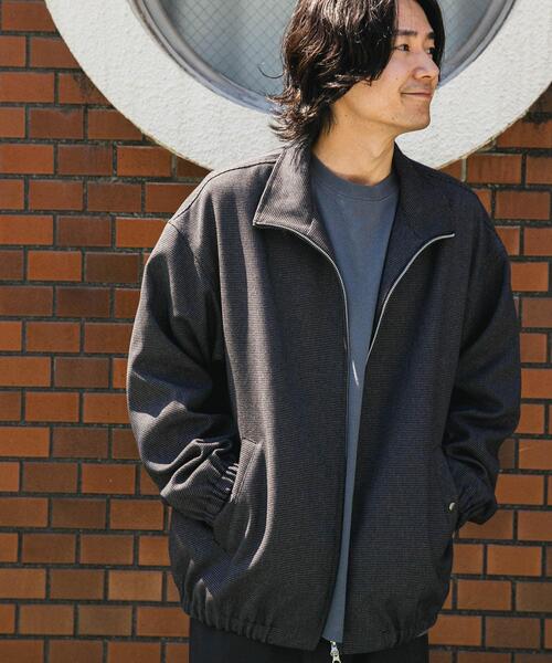 URBAN RESEARCH（アーバンリサーチ）の「Wide Dad　Dad TWEED BLOUSON（ブルゾン・メンズ・ネイビー・1/2）」の12枚目の写真