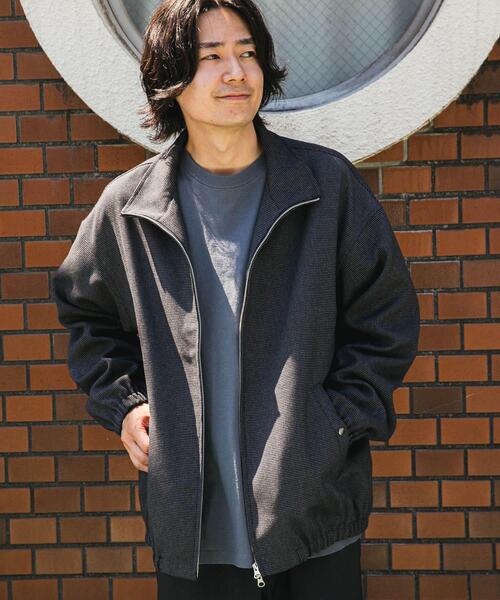 URBAN RESEARCH（アーバンリサーチ）の「Wide Dad　Dad TWEED BLOUSON（ブルゾン・メンズ・ネイビー・1/2）」の13枚目の写真