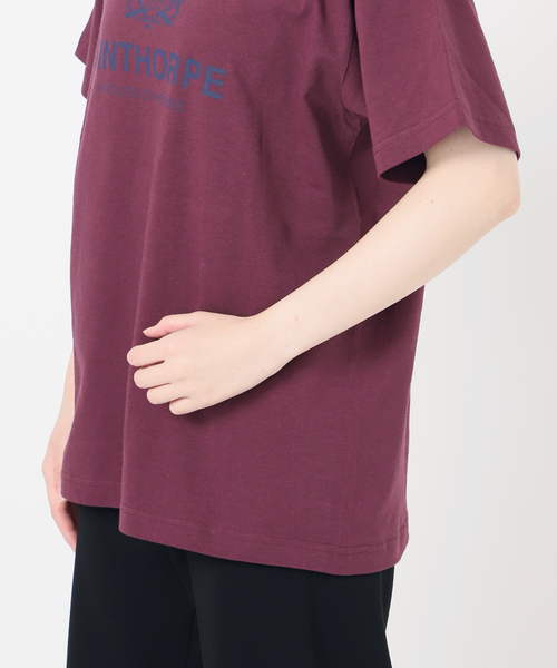 Deuxieme Classe（ドゥーズィエムクラス）の「CIGARETTE WINTHORPE Tシャツ（Tシャツ/カットソー・レディース・グリーン/ボルドー・FREE）」の19枚目の写真