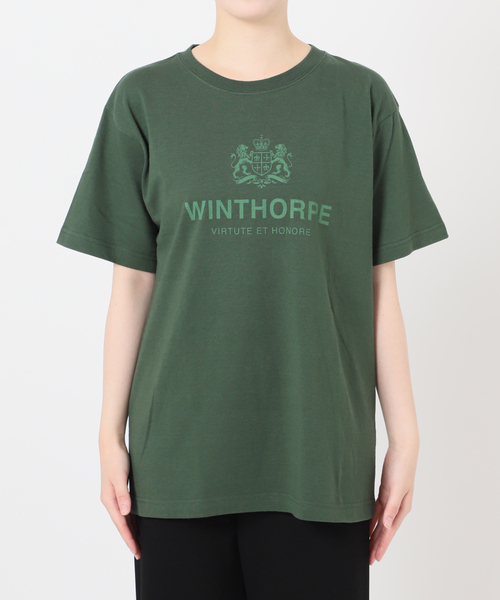 Deuxieme Classe（ドゥーズィエムクラス）の「CIGARETTE WINTHORPE Tシャツ（Tシャツ/カットソー・レディース・グリーン/ボルドー・FREE）」の21枚目の写真