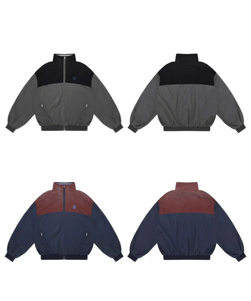 MASONPRINCE（メイソンプリンス）の「オーバーサイズ スタンドカラー ブルゾン JK4054【MASONPRINCE】【2025AW】（ブルゾン・メンズ・レッド/ブラック・L/M/S）」の13枚目の写真