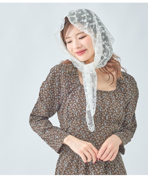 PEACH JOHN（ピーチジョン）の「バストギャザーフラワーワンピース（ワンピース・レディース・ブラウン/ブラック・ONE SIZE）」の14枚目の写真