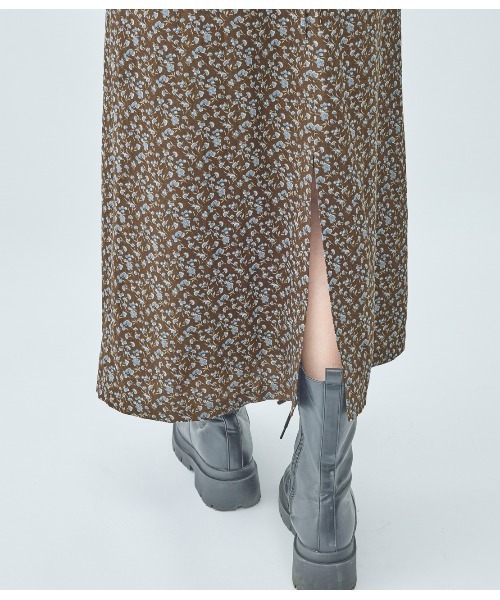 PEACH JOHN（ピーチジョン）の「バストギャザーフラワーワンピース（ワンピース・レディース・ブラウン/ブラック・ONE SIZE）」の21枚目の写真