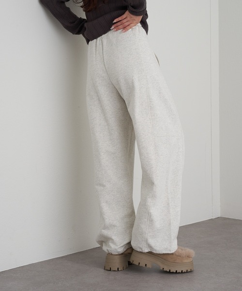 RAY CASSIN(レイカズン)の「ルーズスウェットパンツ(スウェットパンツ・レディース・ホワイト系その他/ブラック系その他2/ブラウン系その他2・FREE)」の19枚目の写真