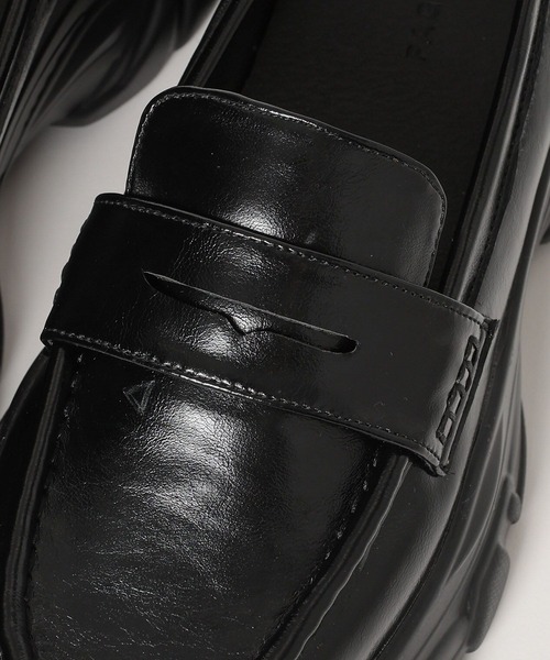 PAGEBOY（ページボーイ）の「アツゾココインローファー（ローファー・レディース・ブラック・MEDIUM/LARGE）」の10枚目の写真