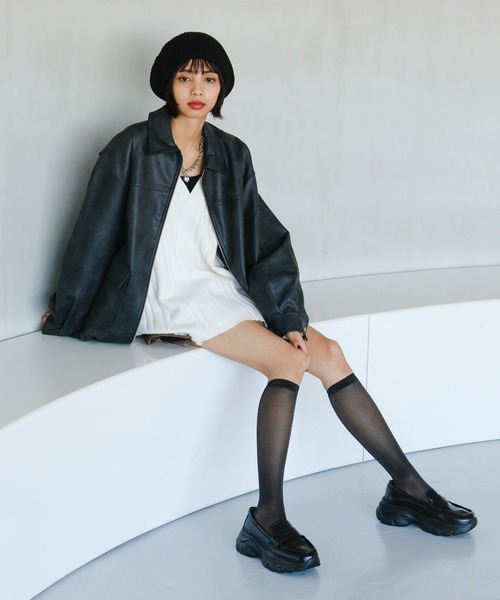 PAGEBOY（ページボーイ）の「アツゾココインローファー（ローファー・レディース・ブラック・MEDIUM/LARGE）」の21枚目の写真