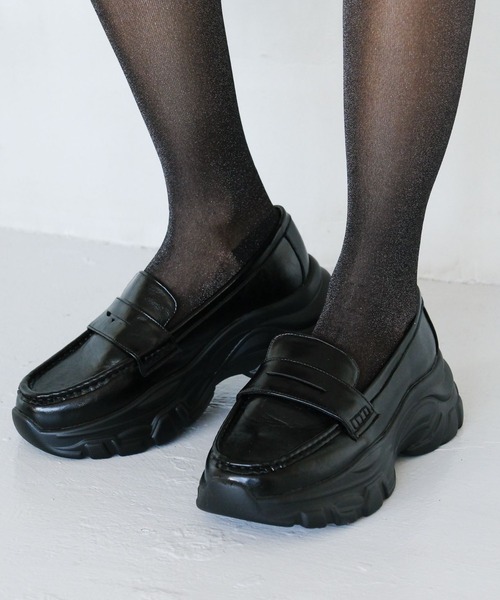 PAGEBOY（ページボーイ）の「アツゾココインローファー（ローファー・レディース・ブラック・MEDIUM/LARGE）」の17枚目の写真