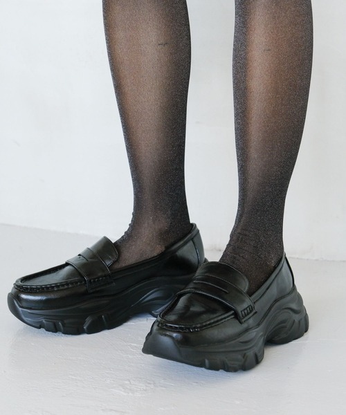 PAGEBOY（ページボーイ）の「アツゾココインローファー（ローファー・レディース・ブラック・MEDIUM/LARGE）」の18枚目の写真