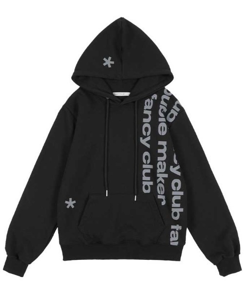 FANCY CLUB(ファンシークラブ)の「A'GEM/9 × .kom 『FANCY CLUB/ファンシークラブ』 BAYWATCH HOODIE/ベイウォッチプルオーバーパーカー(パーカー・レディース・ブラック/ホワイト・FREE)」の20枚目の写真