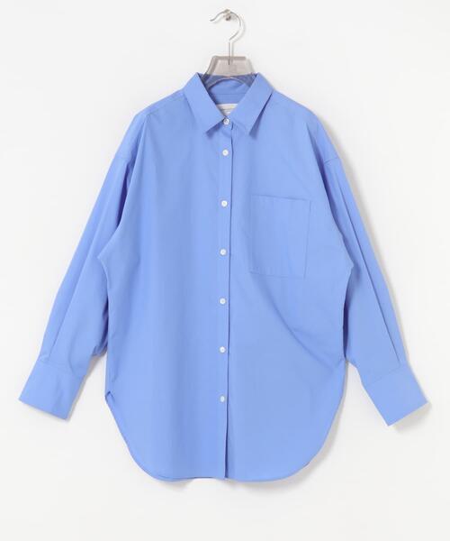 URBAN RESEARCH（アーバンリサーチ）の「new basic　BROAD BIG SHIRTS（シャツ/ブラウス・レディース・ブルー/チェック・FREE）」の4枚目の写真