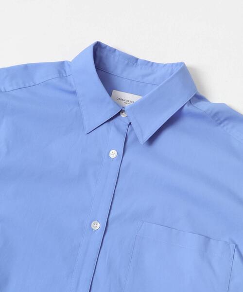 URBAN RESEARCH（アーバンリサーチ）の「new basic　BROAD BIG SHIRTS（シャツ/ブラウス・レディース・ブルー/チェック・FREE）」の5枚目の写真