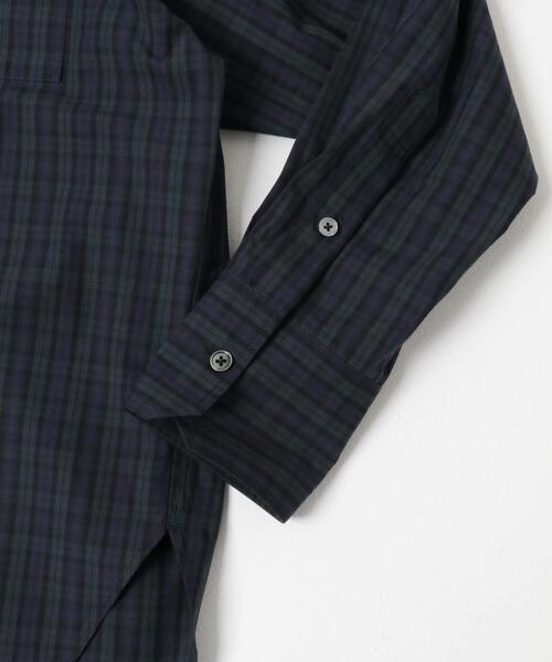 URBAN RESEARCH（アーバンリサーチ）の「new basic　BROAD BIG SHIRTS（シャツ/ブラウス・レディース・ブルー/チェック・FREE）」の3枚目の写真