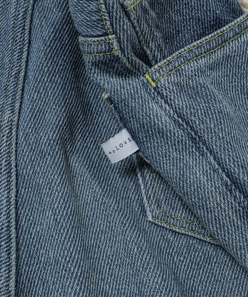 FACETASM(ファセッタズム)の「LOOSE WEAVE DENIM(デニムパンツ・メンズ・インディゴブルー・3/4)」の8枚目の写真