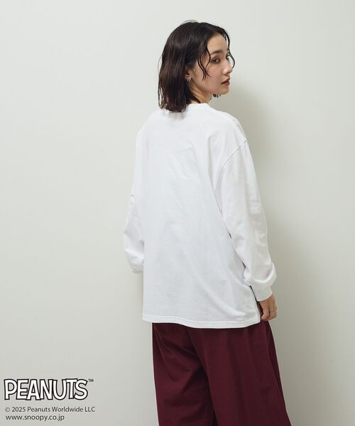 PEANUTS(ピーナッツ)の「■PEANUTS ギャングロンTEE(Tシャツ/カットソー・レディース・オフホワイト・FREE)」の8枚目の写真