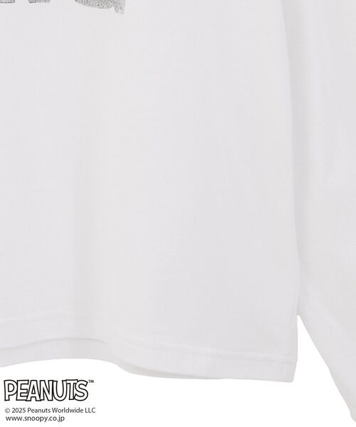 PEANUTS(ピーナッツ)の「■PEANUTS ギャングロンTEE(Tシャツ/カットソー・レディース・オフホワイト・FREE)」の15枚目の写真