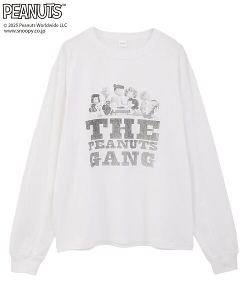 PEANUTS(ピーナッツ)の「■PEANUTS ギャングロンTEE(Tシャツ/カットソー・レディース・オフホワイト・FREE)」の19枚目の写真