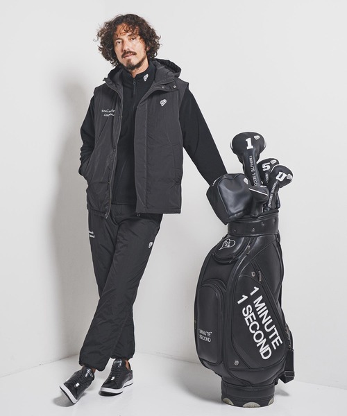 1minute 1second（ワンミニットワンセカンド）の「mj11158-microfleece zip jacket with 1M1S chenille embroidered patch フリースジャケット(1M25F280)（その他アウター・メンズ・ネイビー/ブラック・XXL/XL/L/M）」の15枚目の写真