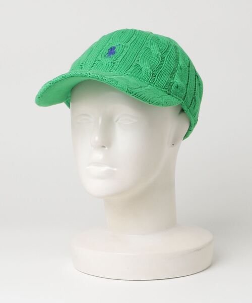 極美品】ポロラルフローレン ベースボールキャップ ミントグリーン
