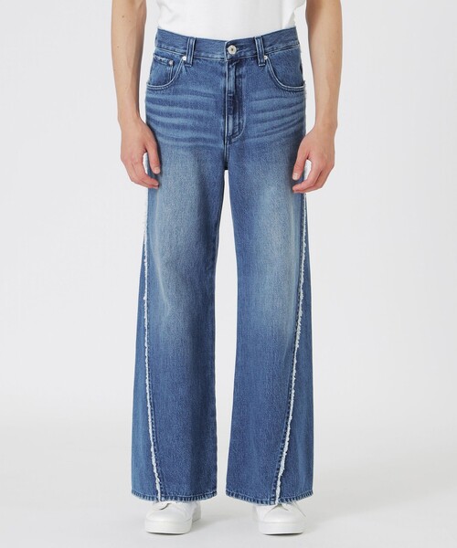 LOVELESS（ラブレス）の「スラッシュデニム（デニムパンツ・メンズ・ブルー系その他4・M/L）」の9枚目の写真