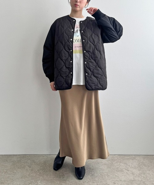 LHELBIE(レルビエ)の「マルチウェイセットコート(その他アウター・レディース・カーキ/ライトベージュ/ブラック・M)」の11枚目の写真