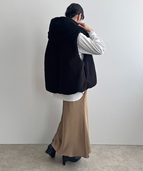 LHELBIE(レルビエ)の「マルチウェイセットコート(その他アウター・レディース・カーキ/ライトベージュ/ブラック・M)」の19枚目の写真