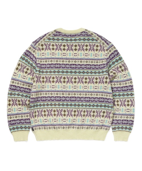 thisisneverthat(ディスイズネバーザット)の「Fair Isle Knit Sweater(ニット/セーター・メンズ・レモンイエロー/オリーブ/ネイビー・L/M/S/XL)」の9枚目の写真