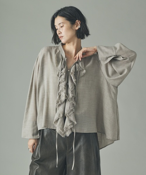 chaos エラルドブラウス(カレンソロジー、ブラミンク) chaos エラルドブラウス(カレンソロジー、ブラミンク)