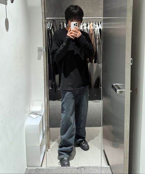 INSILENCE（インサイロンス）の「キパス ウォッシュドジーンズ ディープブルー（デニムパンツ・レディース・その他・MEDIUM/LARGE/SMALL）」の3枚目の写真