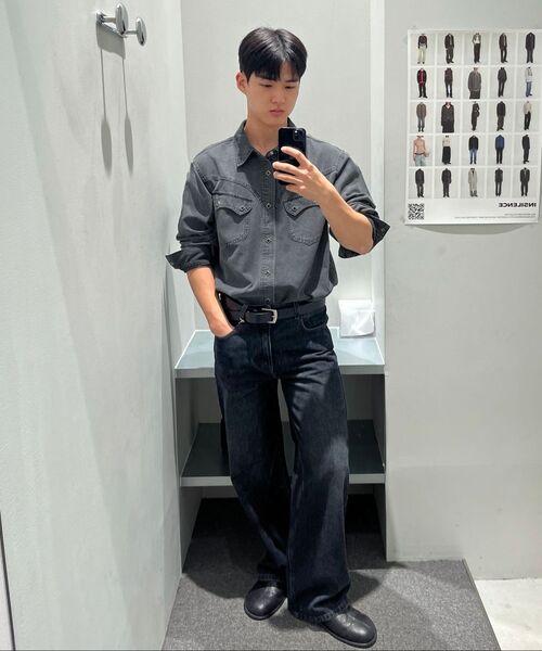 INSILENCE（インサイロンス）の「キパス ウォッシュドジーンズ ディープブルー（デニムパンツ・レディース・その他・MEDIUM/LARGE/SMALL）」の9枚目の写真