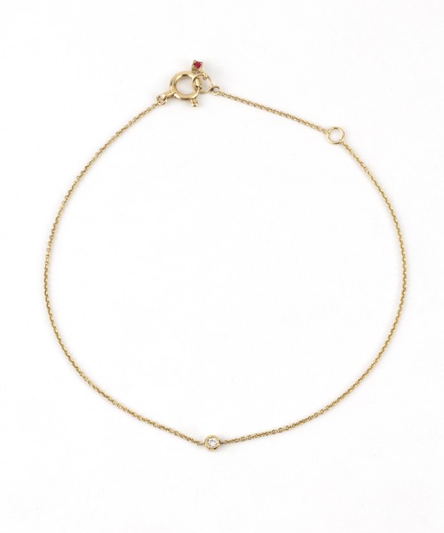 little emblem(リトルエンブレム)の「ダイヤモンドブレスレット/25cc/レディース/メンズ(ブレスレット・レディース・ゴールド・FREE)」の6枚目の写真
