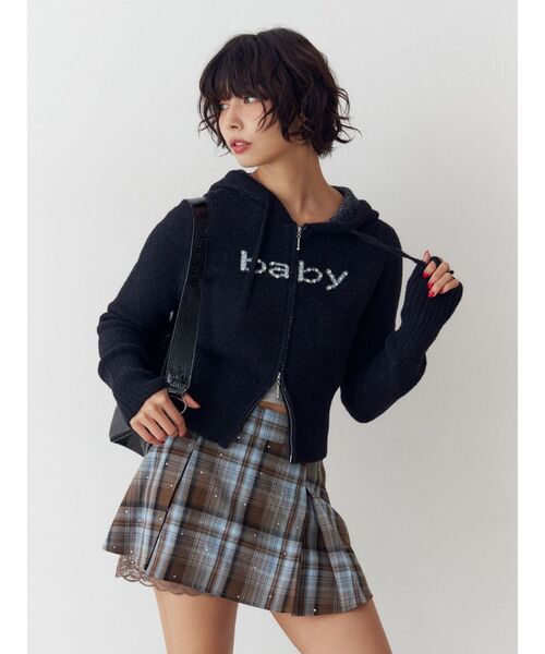 ローズモチーフミニスカパン【セットアップ対応】（スカート