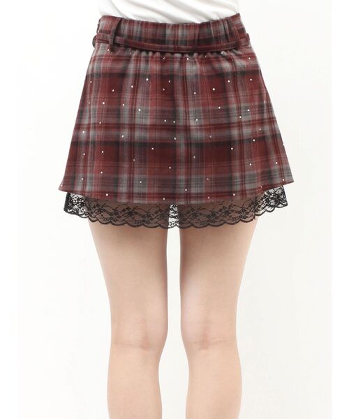 ローズモチーフミニスカパン【セットアップ対応】（スカート