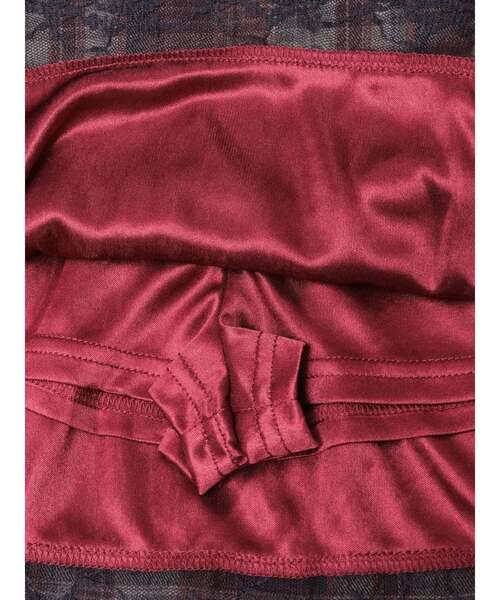 セール】ローズモチーフミニスカパン【セットアップ対応】（スカート