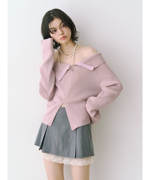 jouetie（ジュエティ）の「ローズモチーフミニスカパン【セットアップ