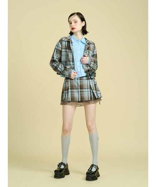 jouetie（ジュエティ）の「ローズモチーフミニスカパン【セットアップ