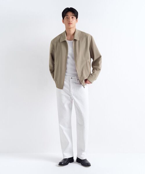 MUSINSA STANDARD（ムシンサスタンダード）の「ストレートデニムパンツ[ホワイト]（デニムパンツ・メンズ・その他・40/38/42/36/34/32/30/31/33/26/27/28/29）」の15枚目の写真