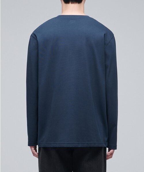 MUSINSA STANDARD（ムシンサスタンダード）の「[クールタンダード] クルーネック長袖Tシャツ [ターコイズ]（Tシャツ/カットソー・メンズ・その他・X-LARGE/XX-LARGE/XXX-LARGE/SMALL/MEDIUM/LARGE）」の3枚目の写真