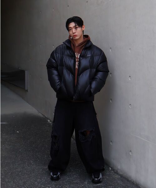 NOMANUAL(NOMANUAL)の「AELLA DUCK DOWN - GLOSSY BLACK(ダウンジャケット/コート・レディース・その他・MEDIUM/LARGE/X-LARGE/SMALL)」の22枚目の写真