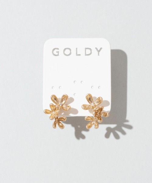 GOLDY(ゴールディ)の「ブルーミング ミニ フラワー ピアス(ピアス(両耳用)・レディース・ゴールド/シルバー系その他/ゴールド系その他/シルバー・FREE)」の11枚目の写真