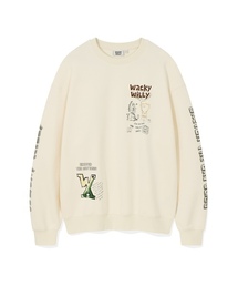Wacky WiLLy（ワッキーウィリー）の「SPRAY GRAPHIC SWEATSHIRT（スウェット）」