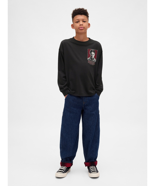 ストレンジャー・シングス グラフィックTシャツ (キッズ)（Tシャツ